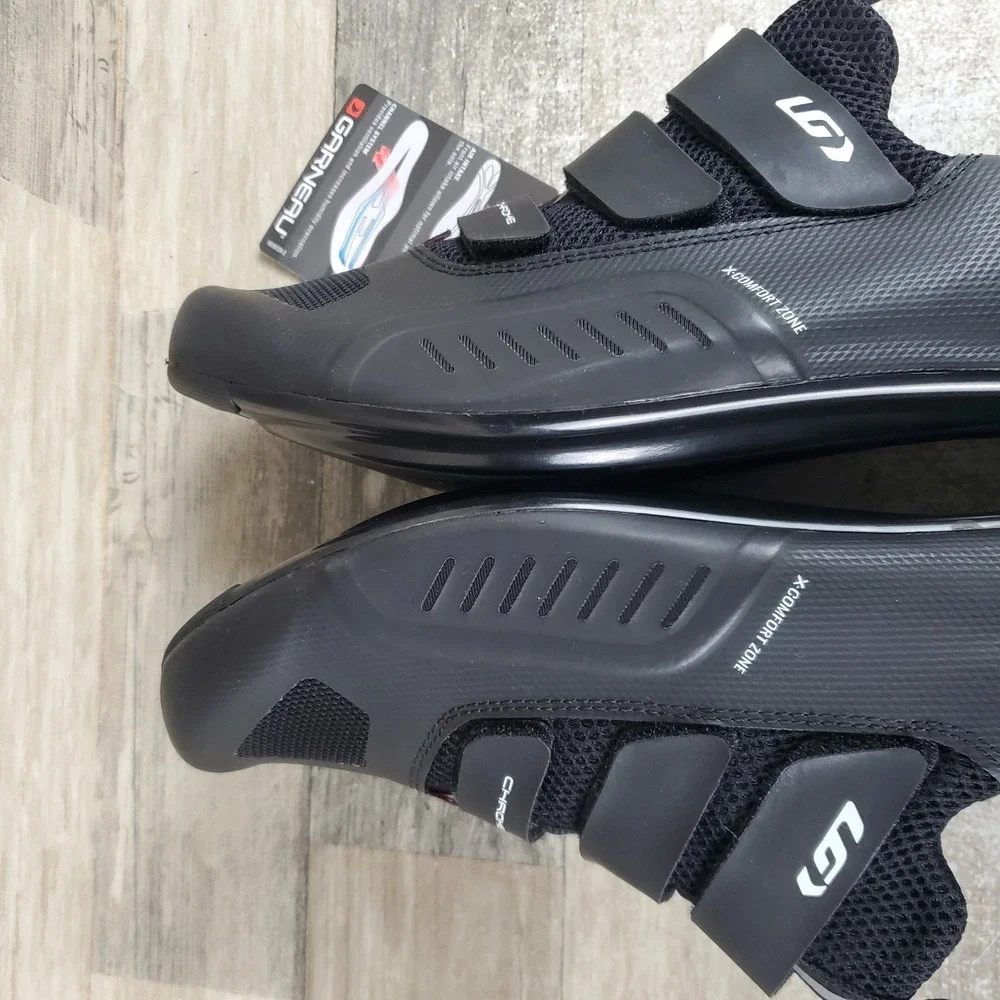Louis Garneau Chrome XZ Road Cycling Shoes Mens Sz 11.5 Black